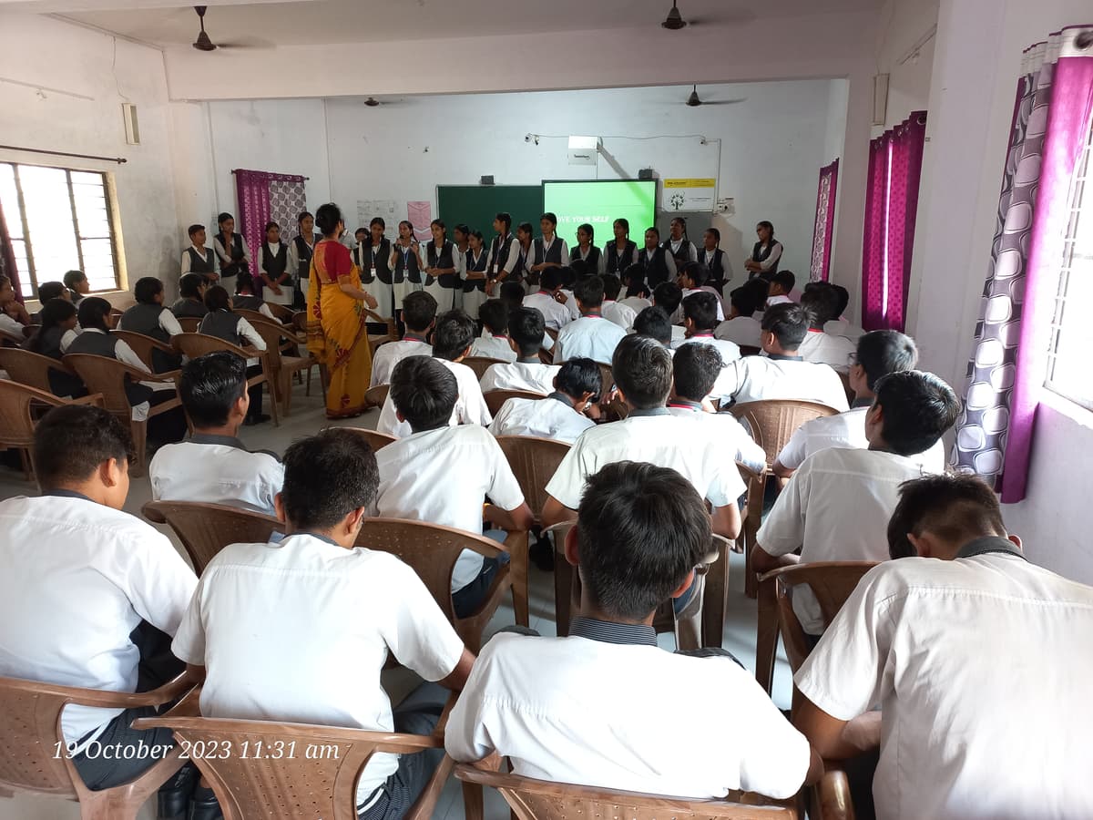 Students in a classroom