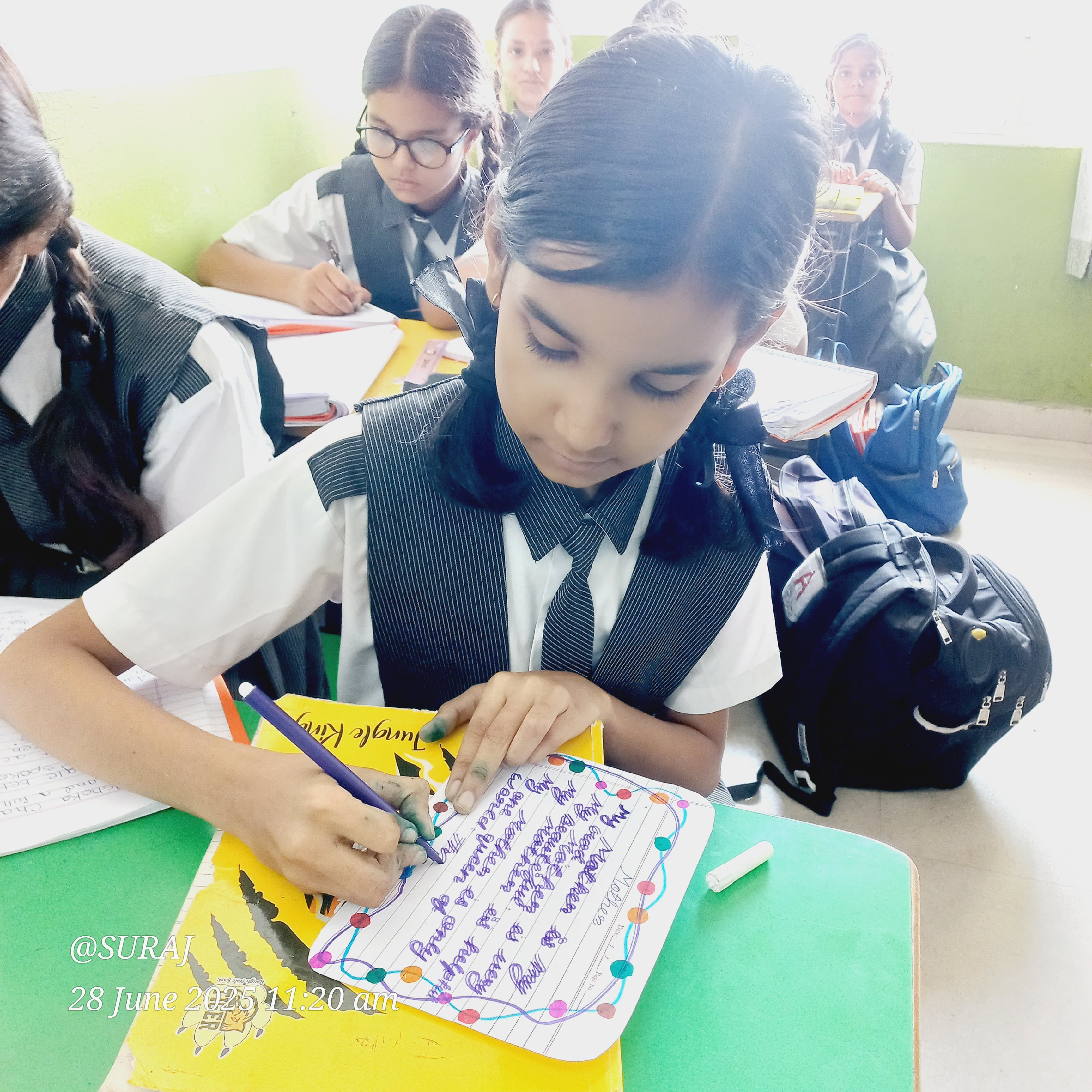 English Calligraphy Activity
